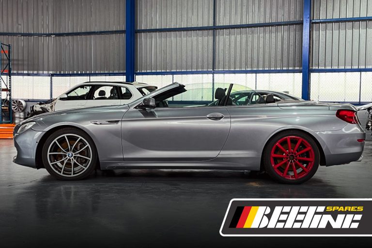 BMW F12 650i Stripping used spare parts side view