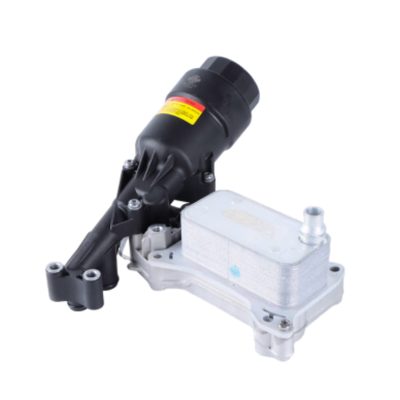 Oil Filter Housing with Cooler for Mercedes OM651 engine